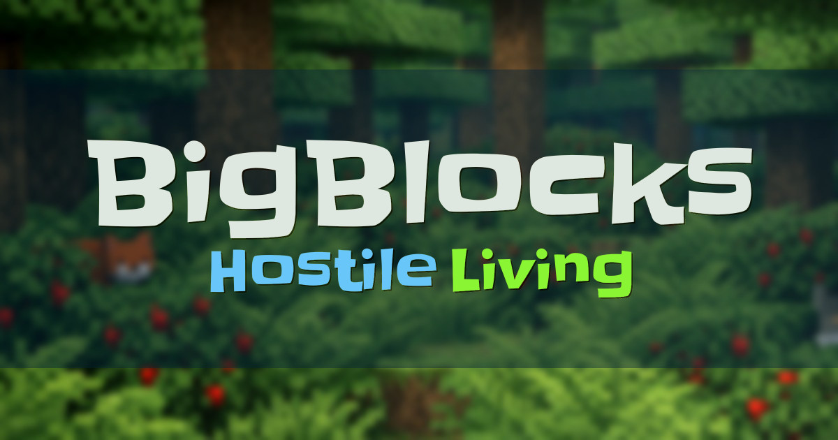 BigBlocks Survival Minecraft server