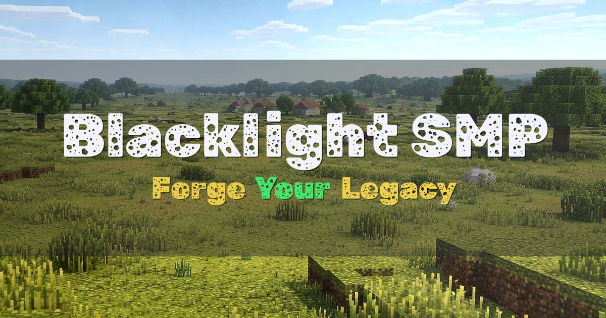 Blacklight SMP Factions Minecraft server