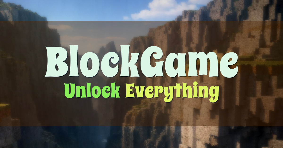 BlockGame Anarchy Minecraft server