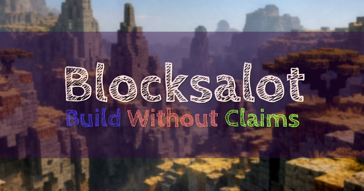 Blocksalot Survival Minecraft server