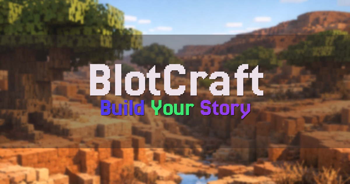 BlotCraft Network Minecraft server