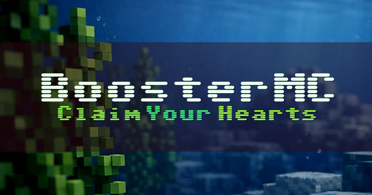 BoosterMC LifeSteal Minecraft server