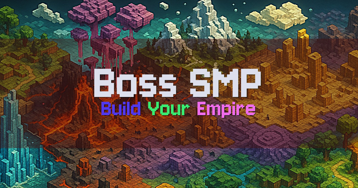 Boss SMP PvP Minecraft server