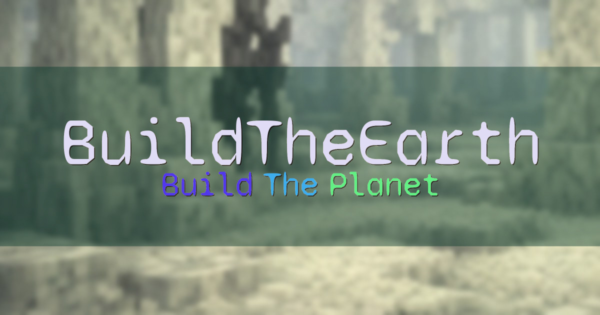 BuildTheEarth Creative Minecraft server