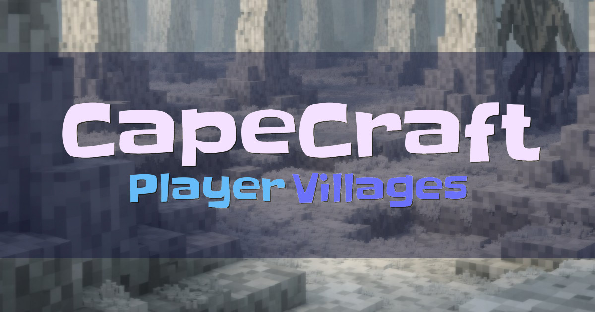 CapeCraft Survival Minecraft server