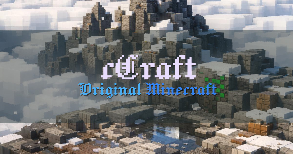 cCraft Survival Minecraft server