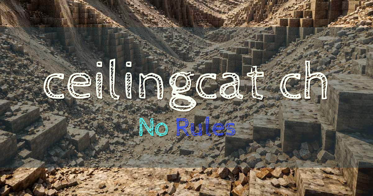 ceilingcat.ch Anarchy Minecraft server