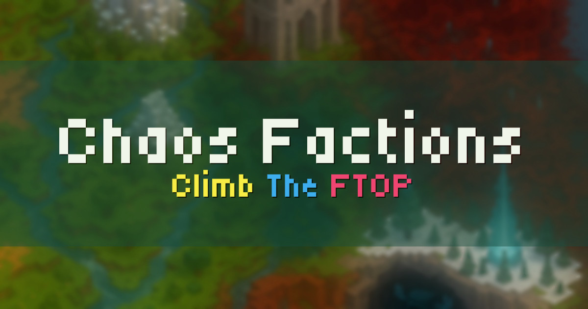 Chaos Factions Factions Minecraft server