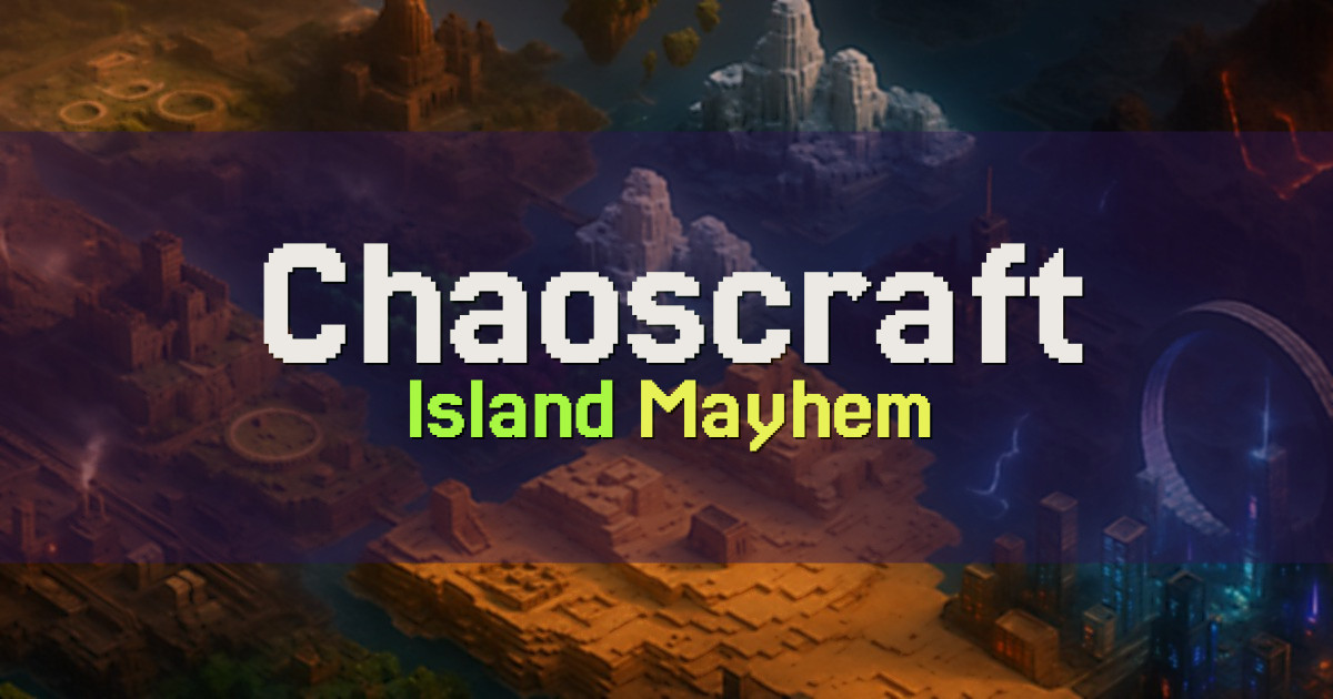 Chaoscraft Skyblock Minecraft server