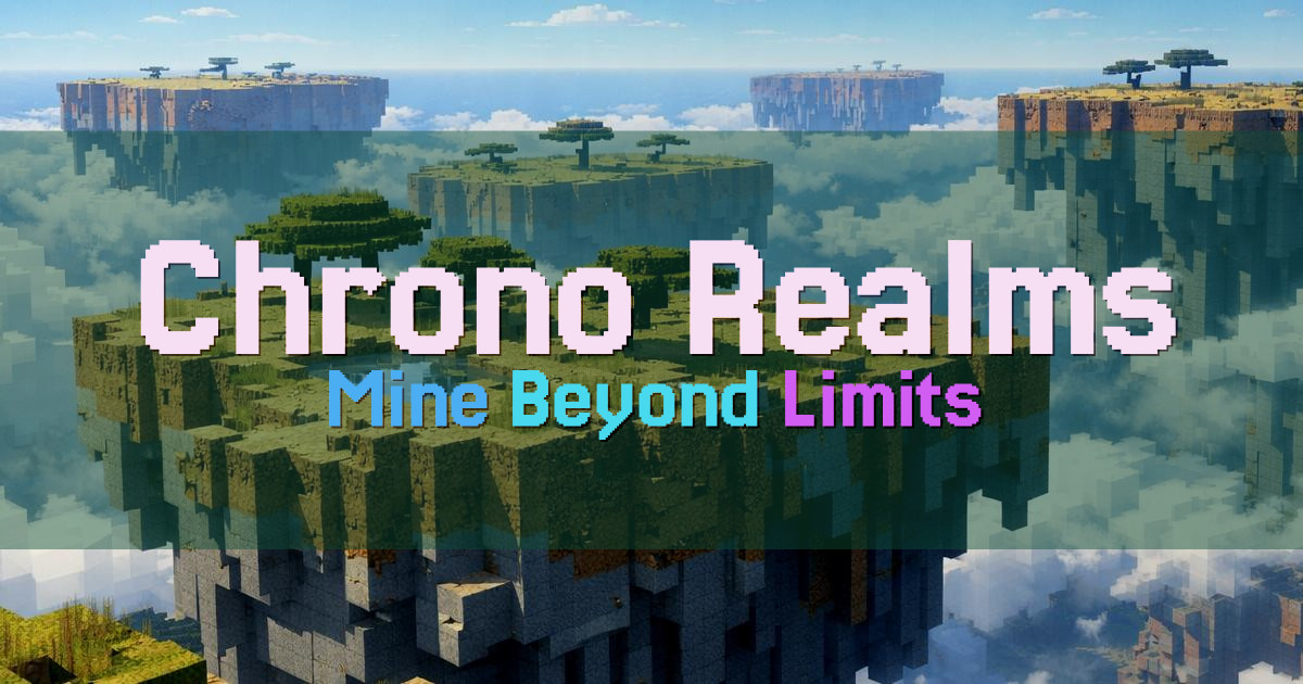 Chrono Realms OPPrison Minecraft server