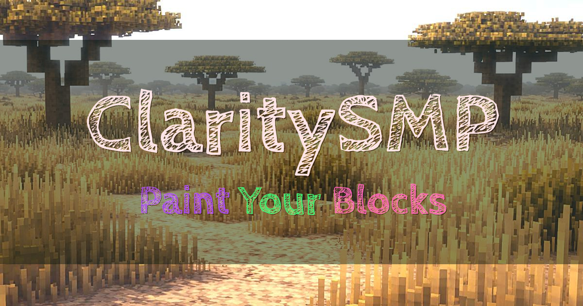 ClaritySMP Survival Minecraft server