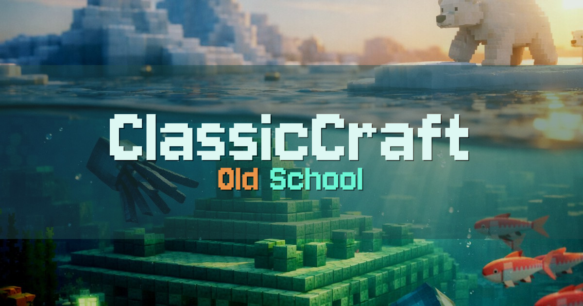 ClassicCraft Vanilla Minecraft server