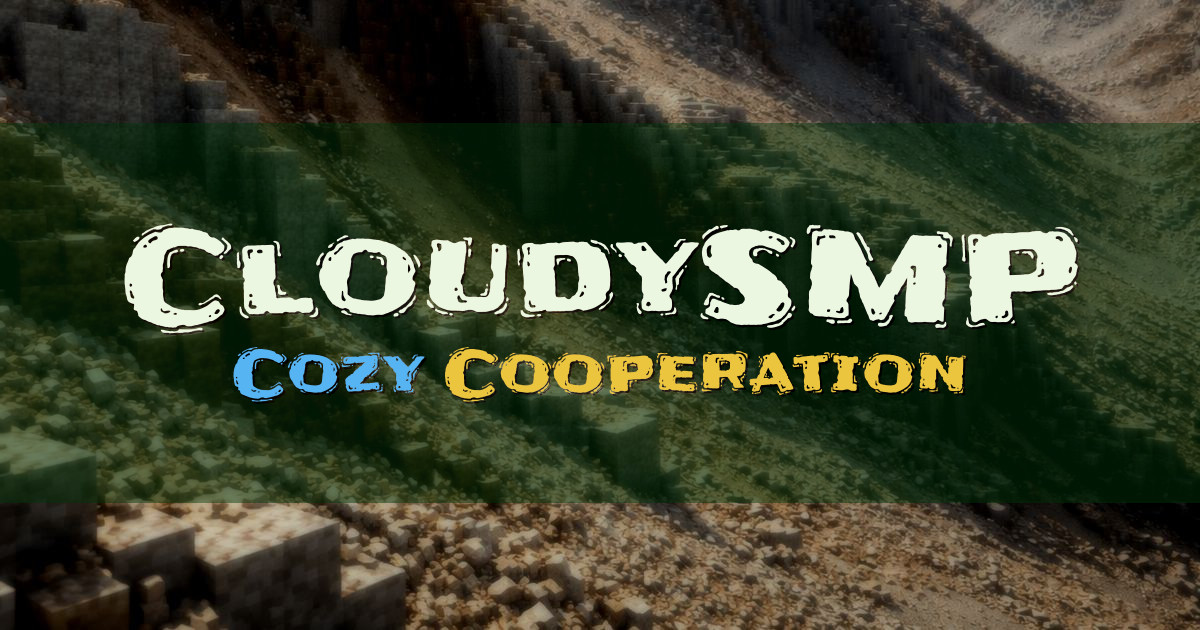 CloudySMP Survival Minecraft server