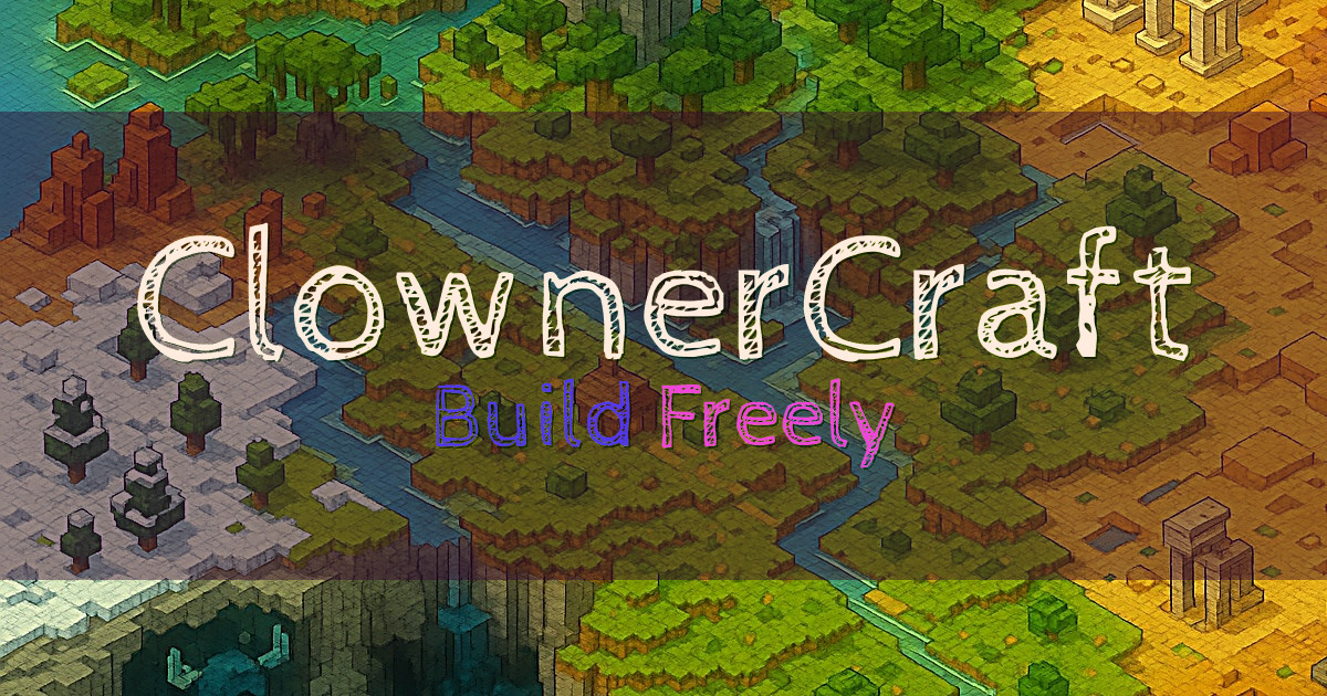 ClownerCraft Creative Minecraft server