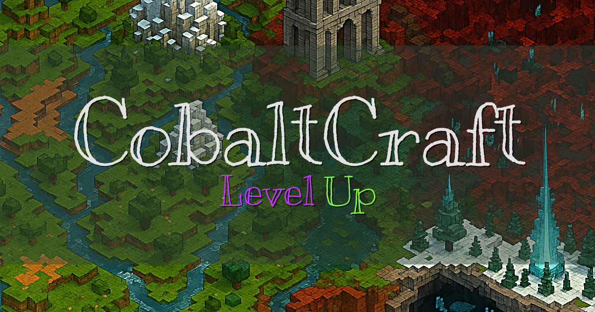 CobaltCraft Survival Minecraft server