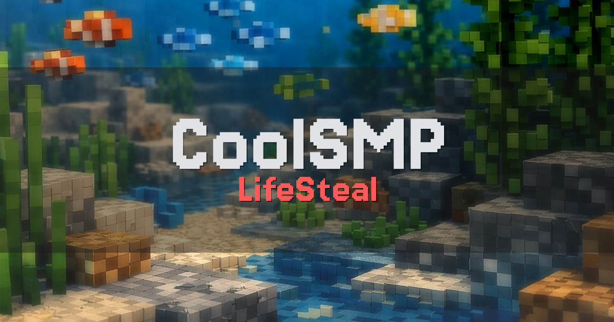 CoolSMP LifeSteal Minecraft server