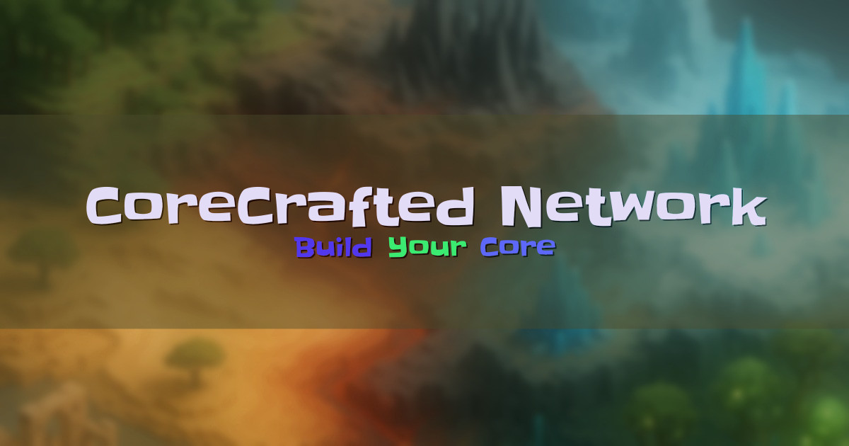 CoreCrafted Network Minecraft server