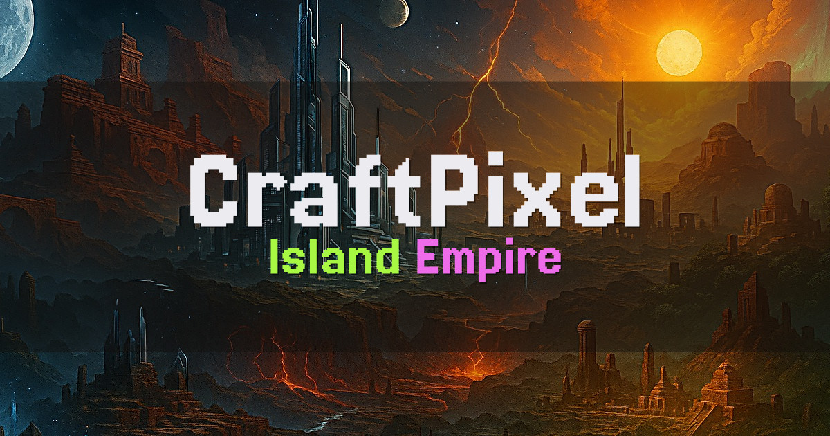 CraftPixel Skyblock Minecraft server