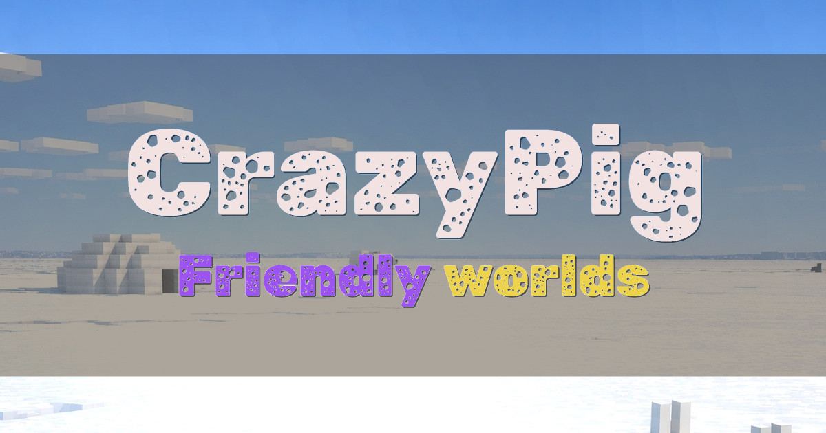 CrazyPig Network Minecraft server