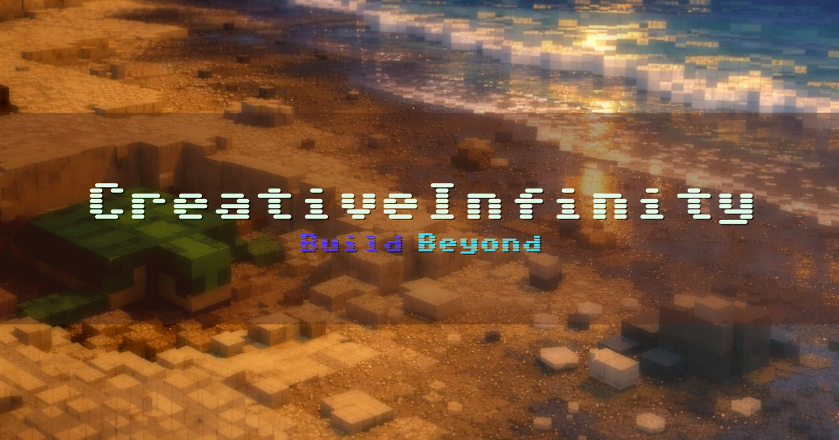 CreativeInfinity Creative Minecraft server