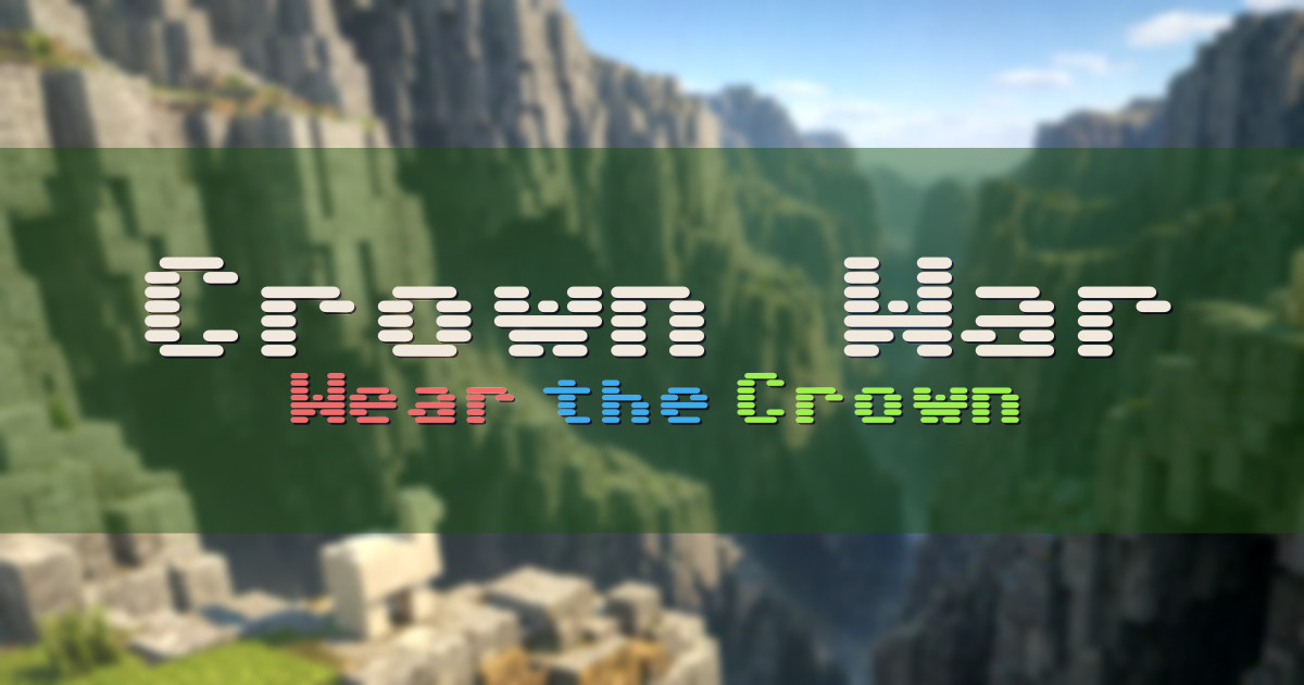 Crown War Anarchy Minecraft server