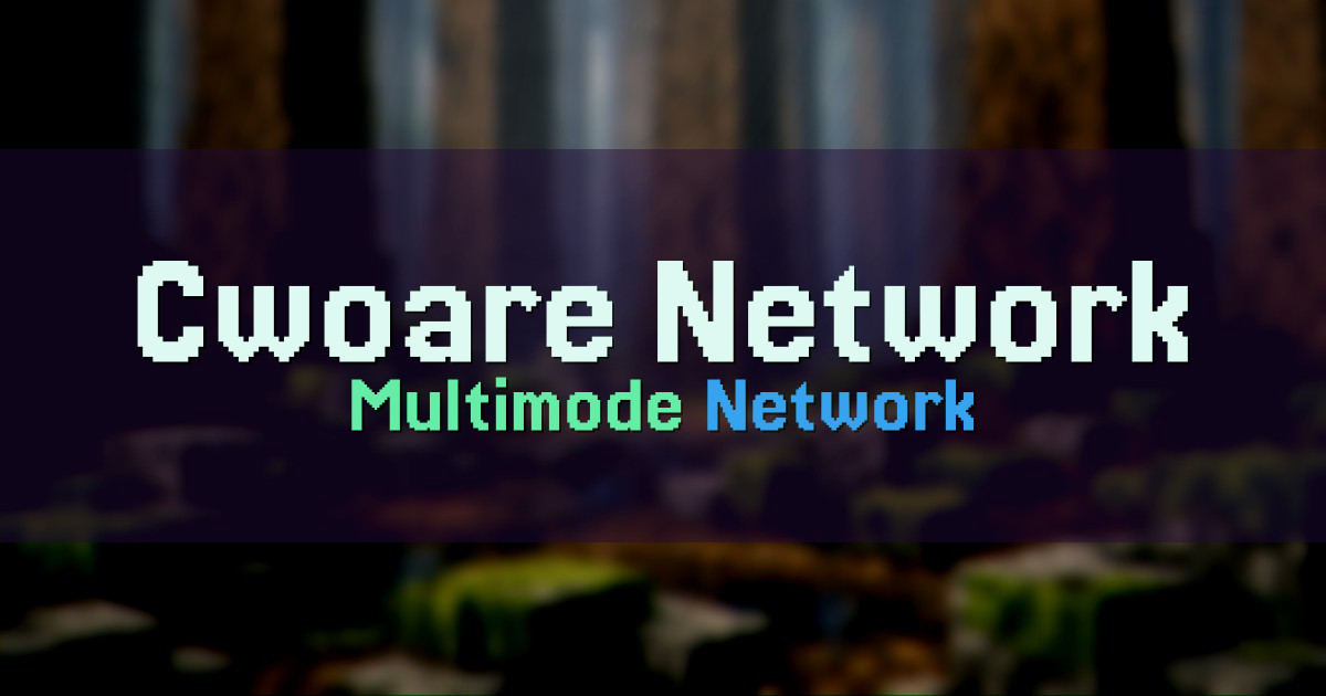 Cwoare Network Network Minecraft server