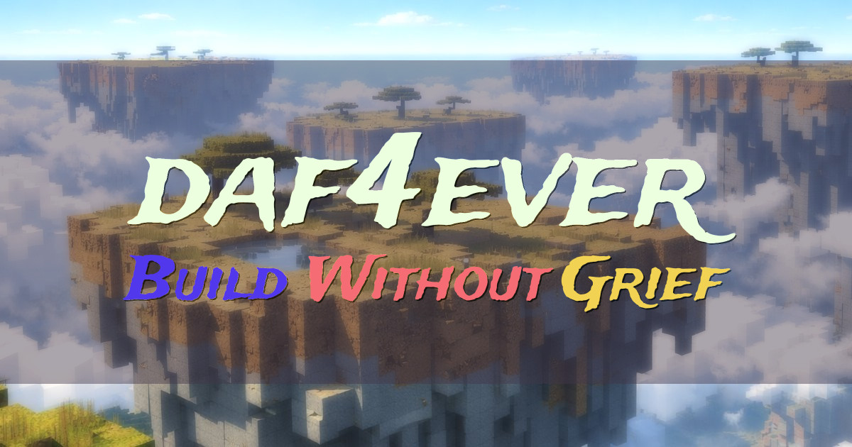 daf4ever Survival Minecraft server