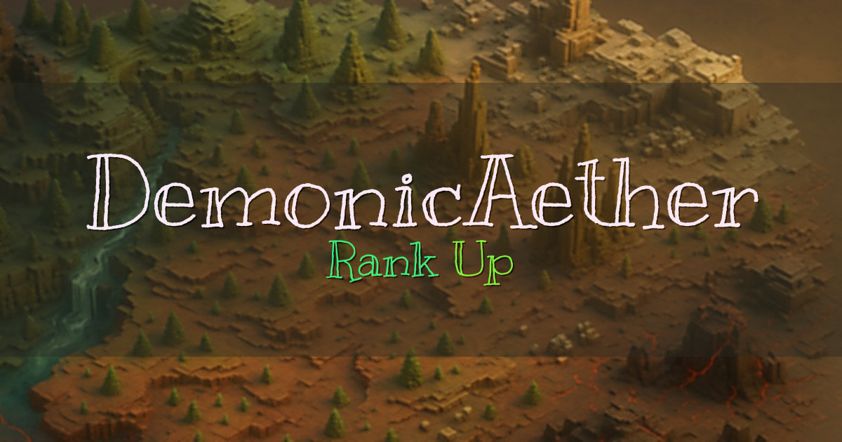 DemonicAether Prison Minecraft server