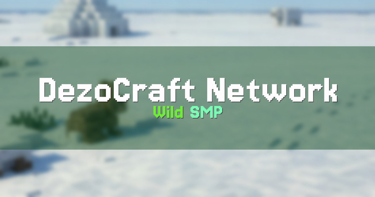 DezoCraft Network Network Minecraft server