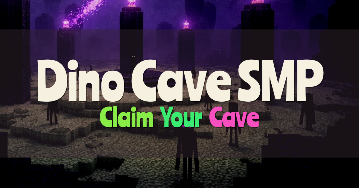 Dino Cave SMP Survival Minecraft server