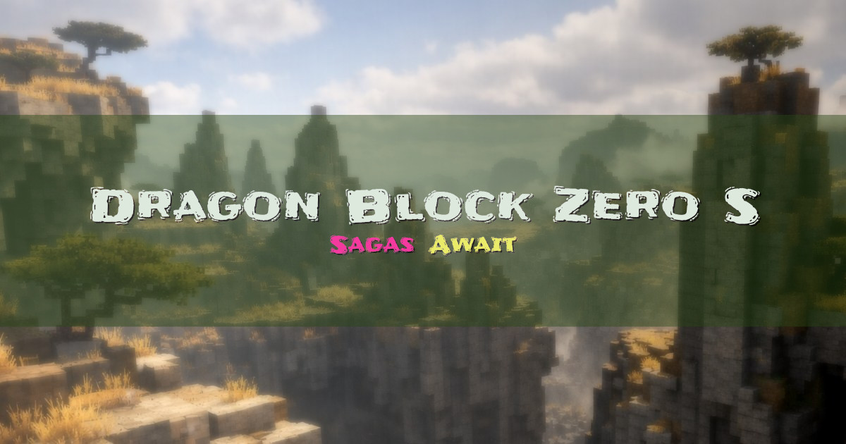 Dragon Block Zero S RPG Minecraft server