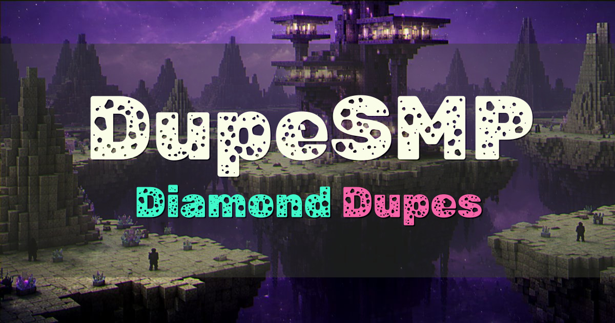DupeSMP Economy Minecraft server