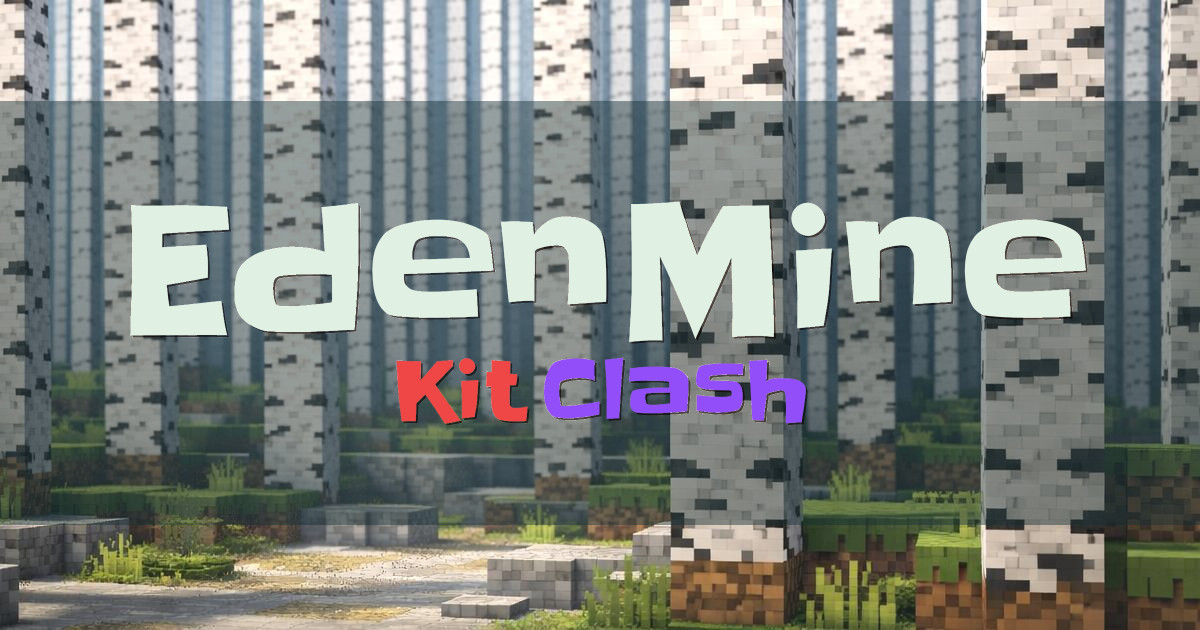 EdenMine KitPvP Minecraft server