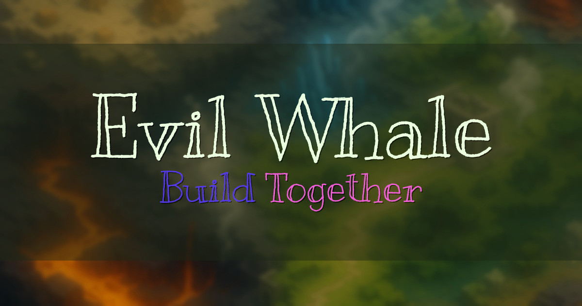 Evil Whale Vanilla Minecraft server