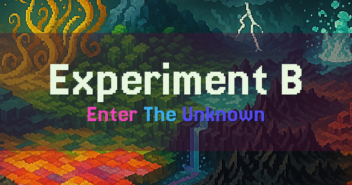 Experiment B Adventure Minecraft server