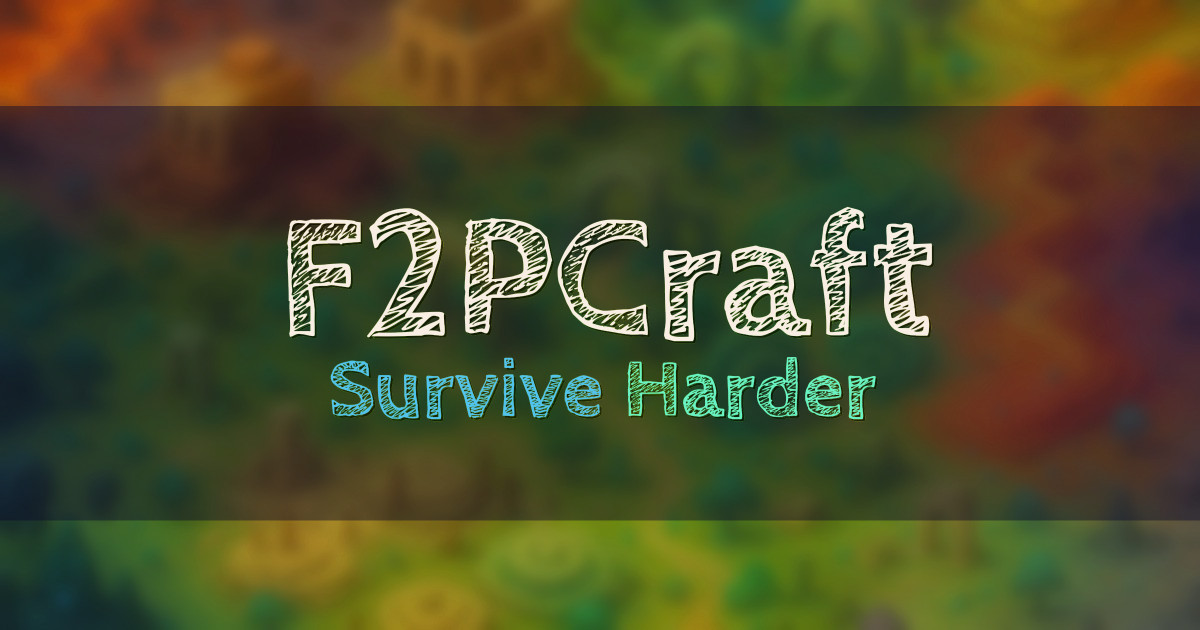 F2PCraft SemiVanilla Minecraft server