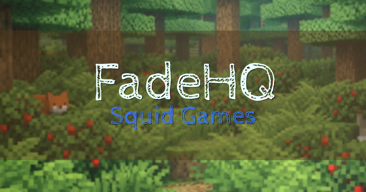 FadeHQ Network Minecraft server