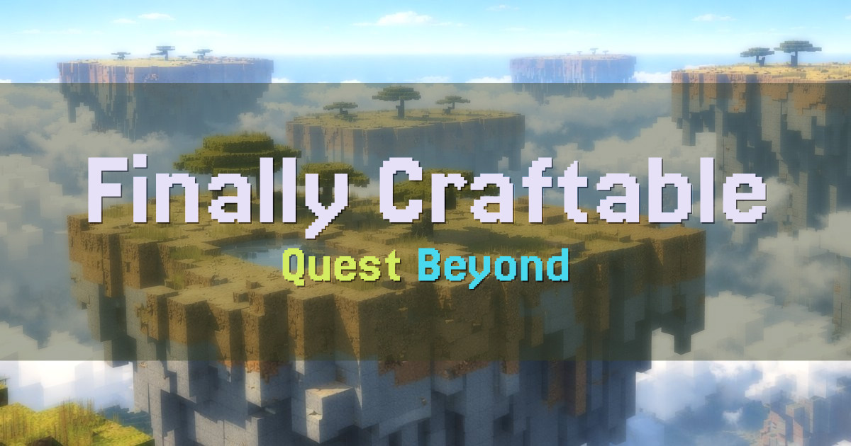Finally Craftable RPG Minecraft server