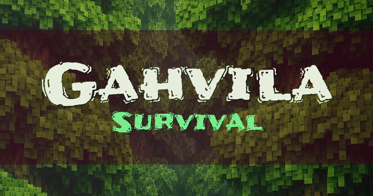 Gahvila Network Minecraft server
