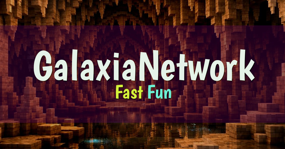 GalaxiaNetwork Minigames Minecraft server