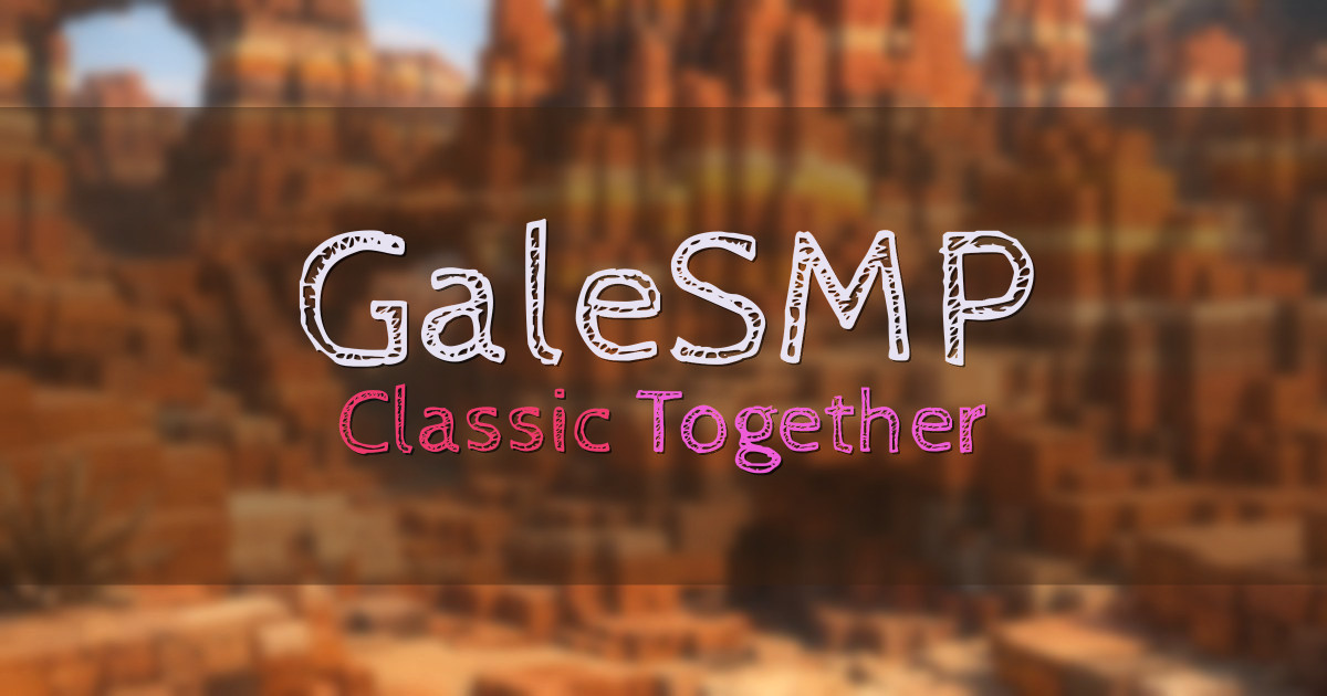 GaleSMP Survival Minecraft server