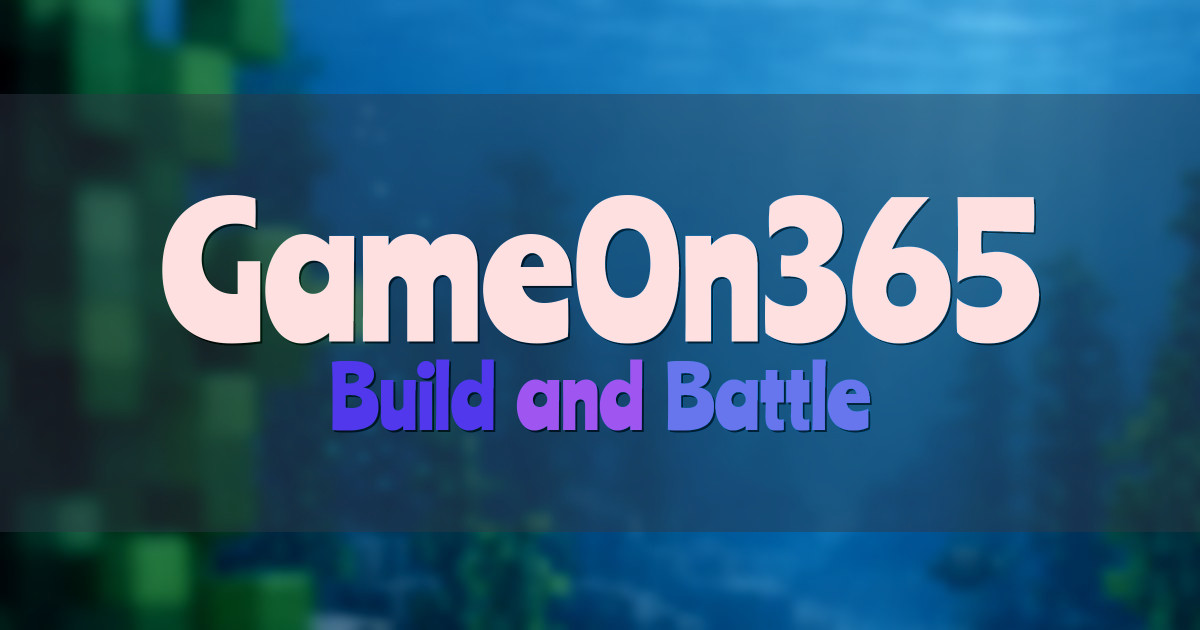 GameOn365 Survival Minecraft server