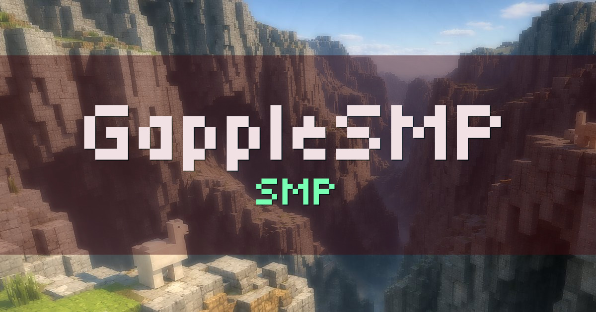Banner for GappleSMP SMP (play.gapplesmp.net)