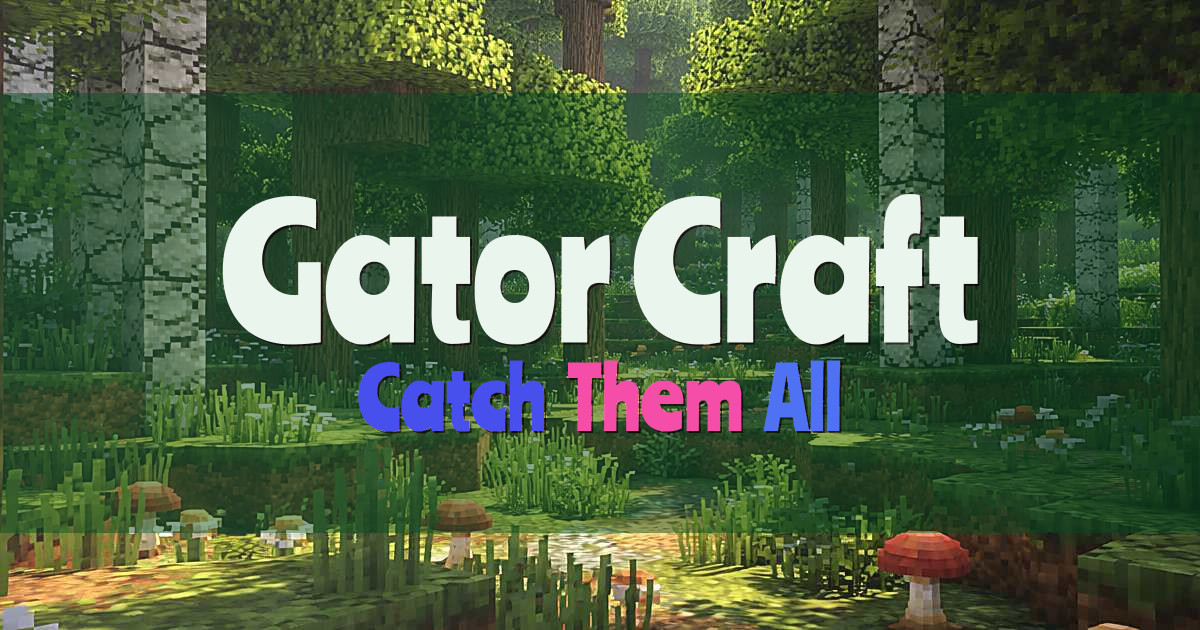 Gator Craft Cobblemon Minecraft server