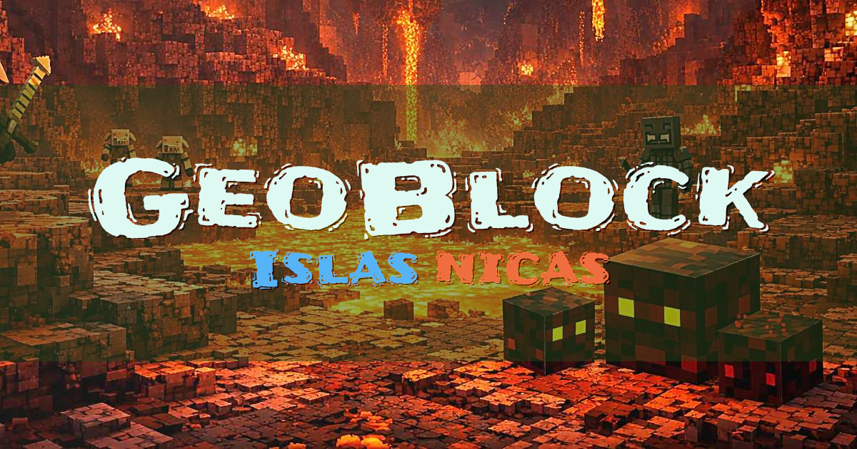 GeoBlock Skyblock Minecraft server