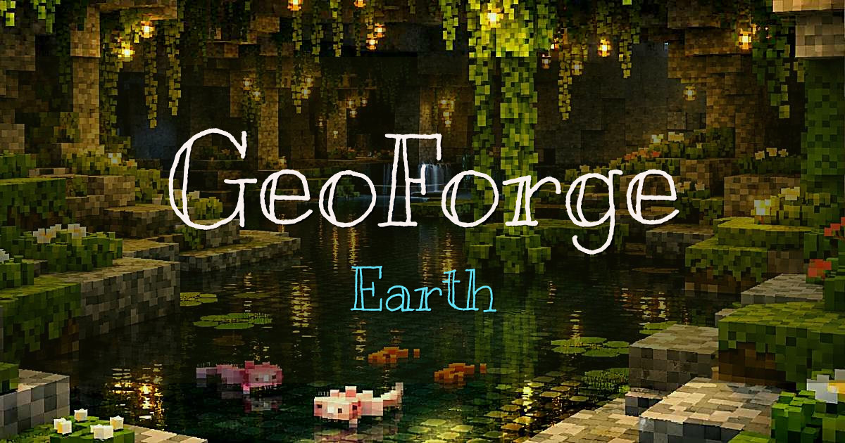 Banner for GeoForge Earth (play.geoforgemc.net)