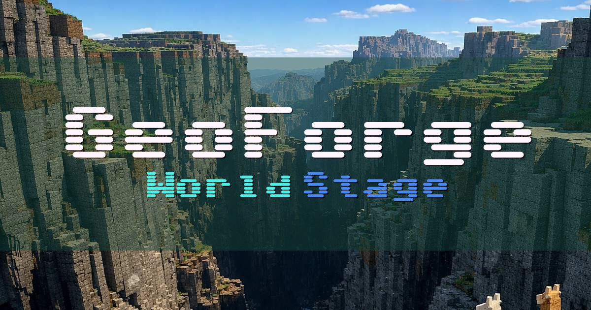 GeoForge Earth Minecraft server