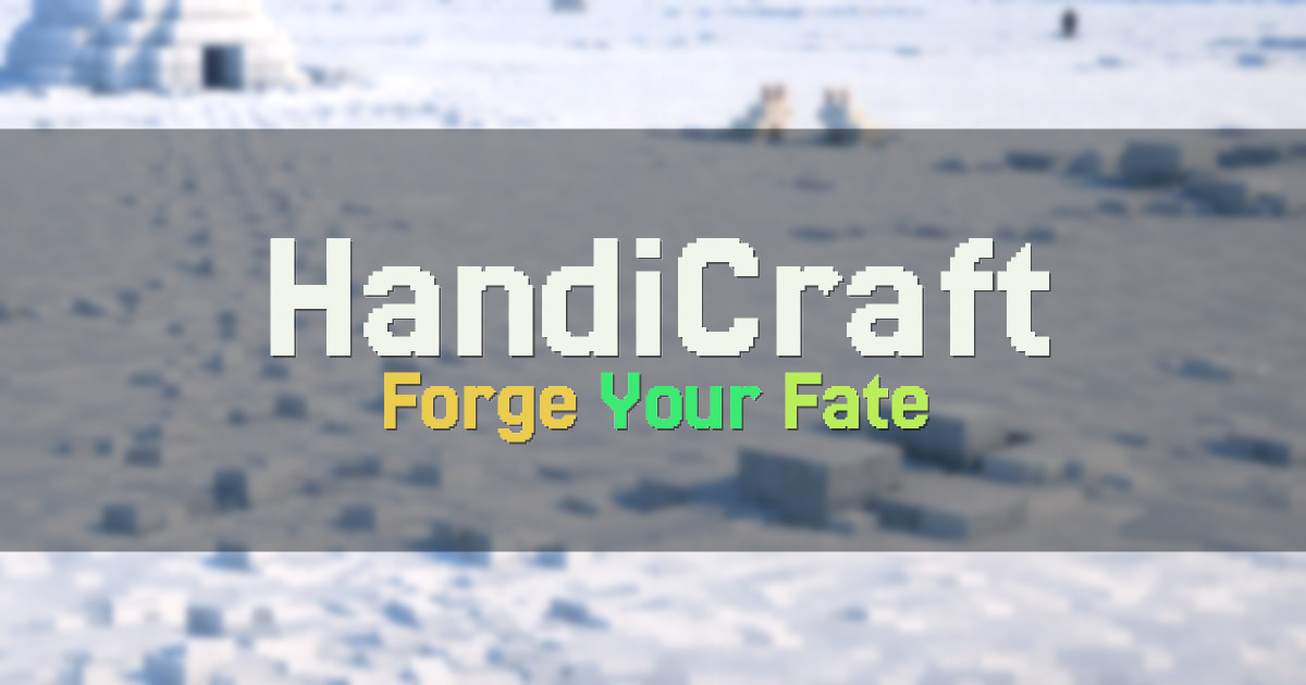 HandiCraft RPG Minecraft server