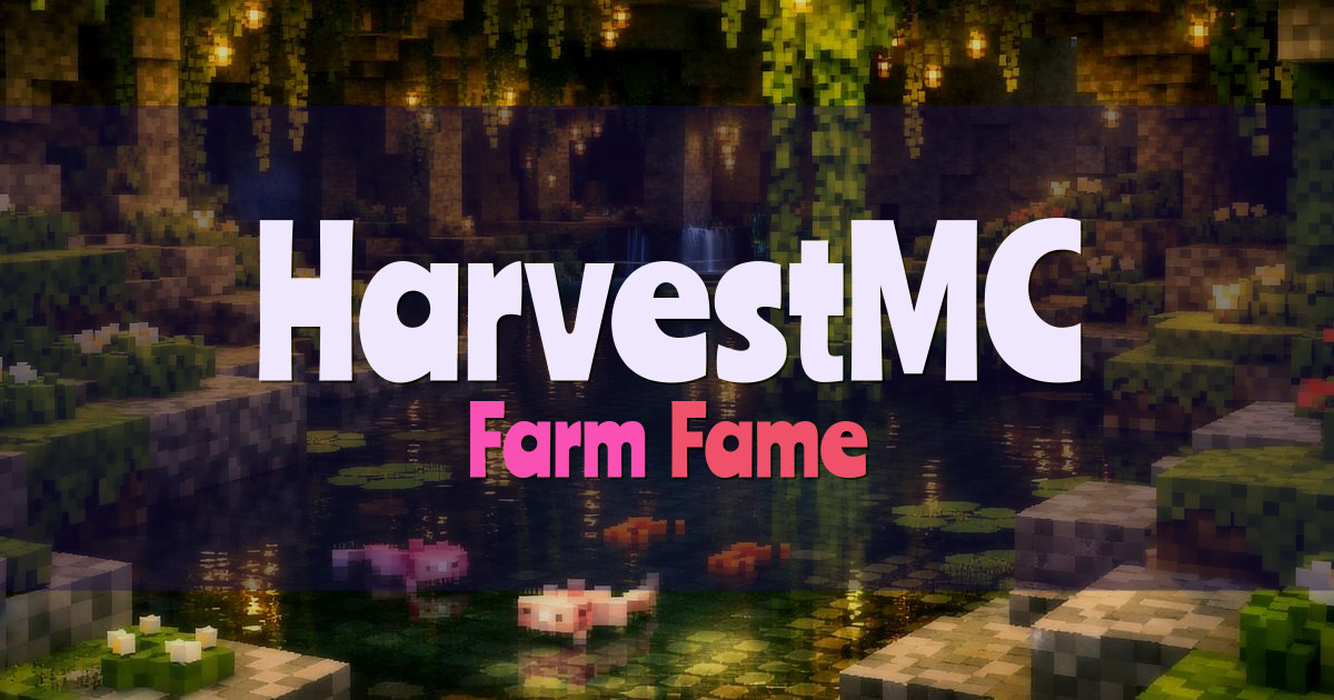 HarvestMC Economy Minecraft server