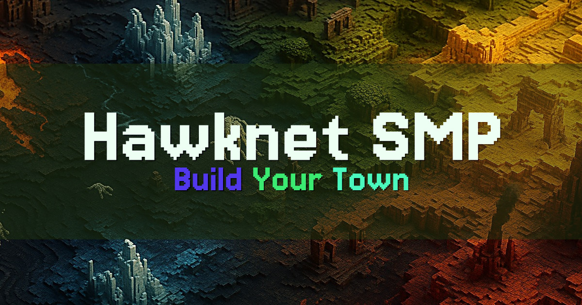 Hawknet SMP Survival Minecraft server
